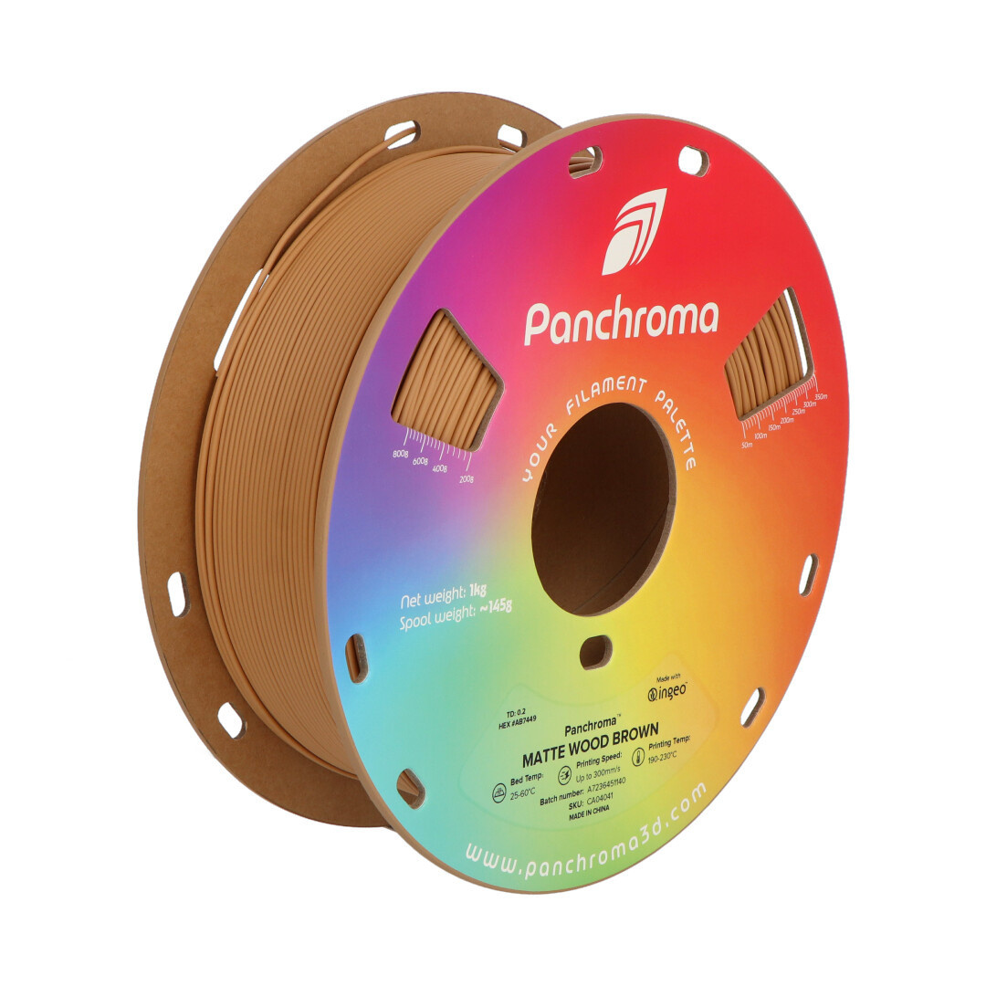 Filament Polymaker Panchroma PLA 1,75mm, 1kg - Wood Brown